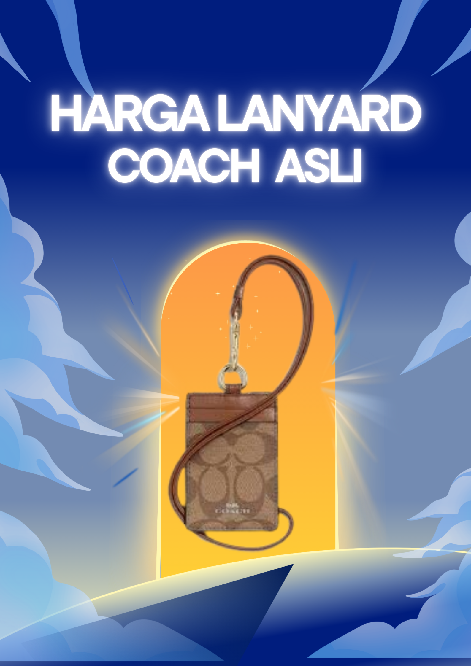 Harga Lanyard Coach Asli